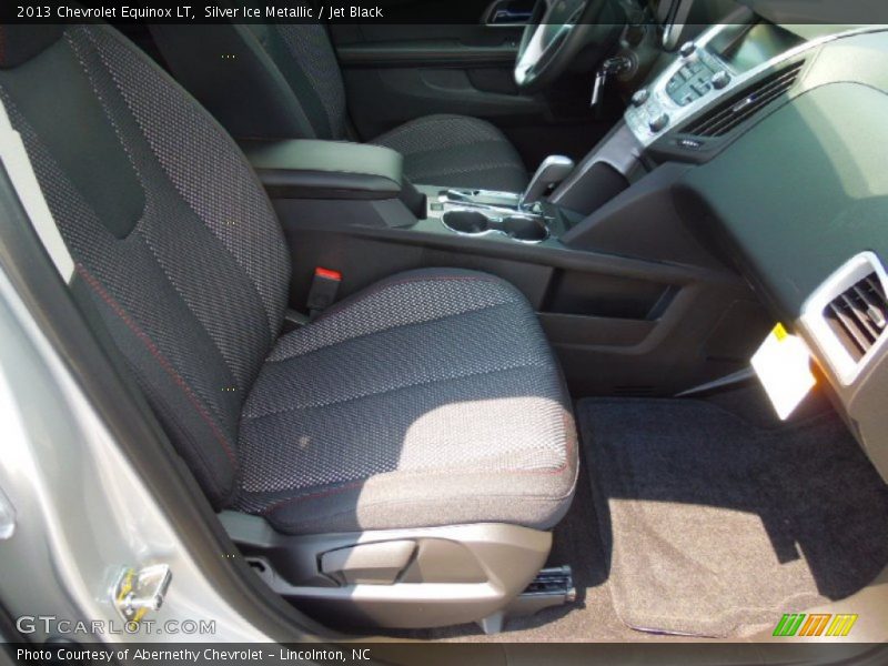 Silver Ice Metallic / Jet Black 2013 Chevrolet Equinox LT