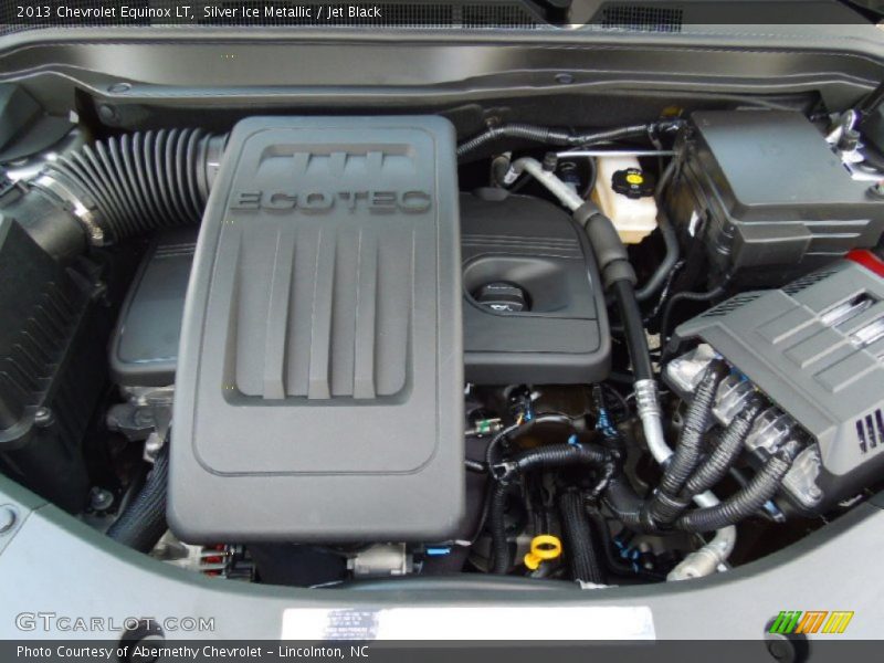 Silver Ice Metallic / Jet Black 2013 Chevrolet Equinox LT
