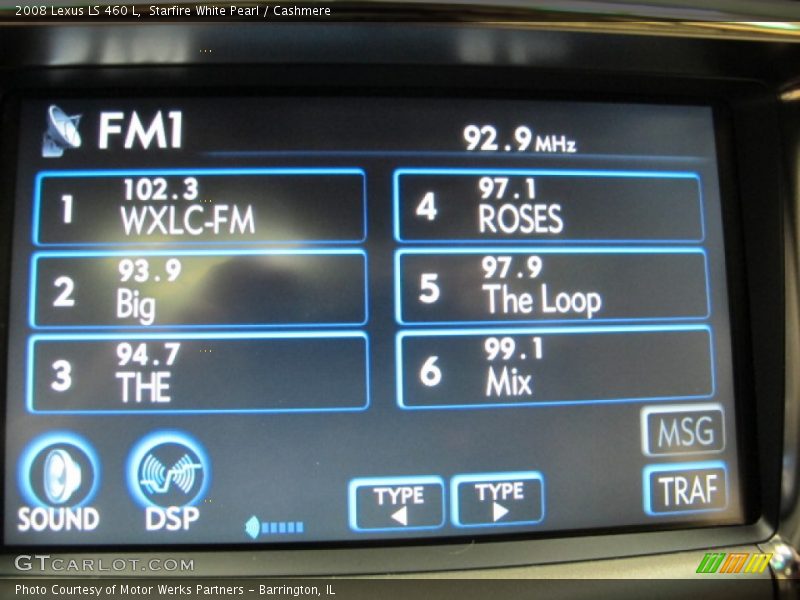 Starfire White Pearl / Cashmere 2008 Lexus LS 460 L