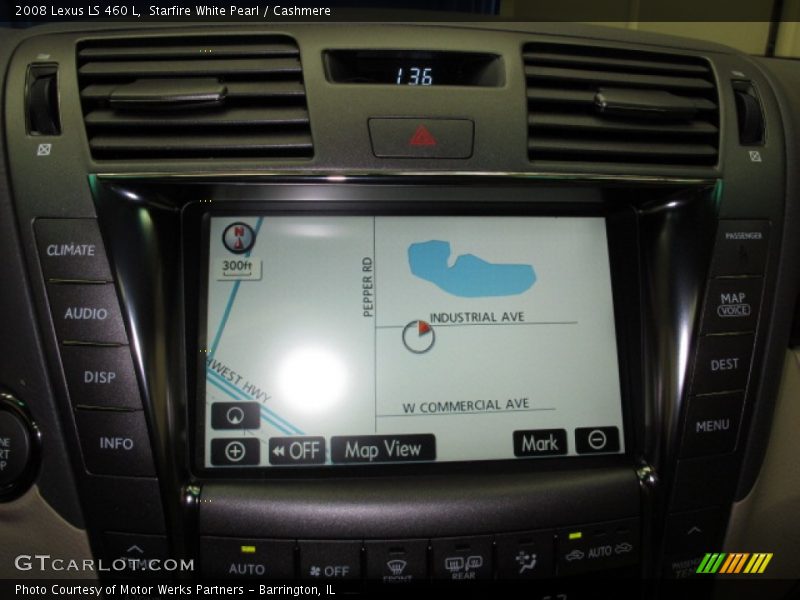 Starfire White Pearl / Cashmere 2008 Lexus LS 460 L