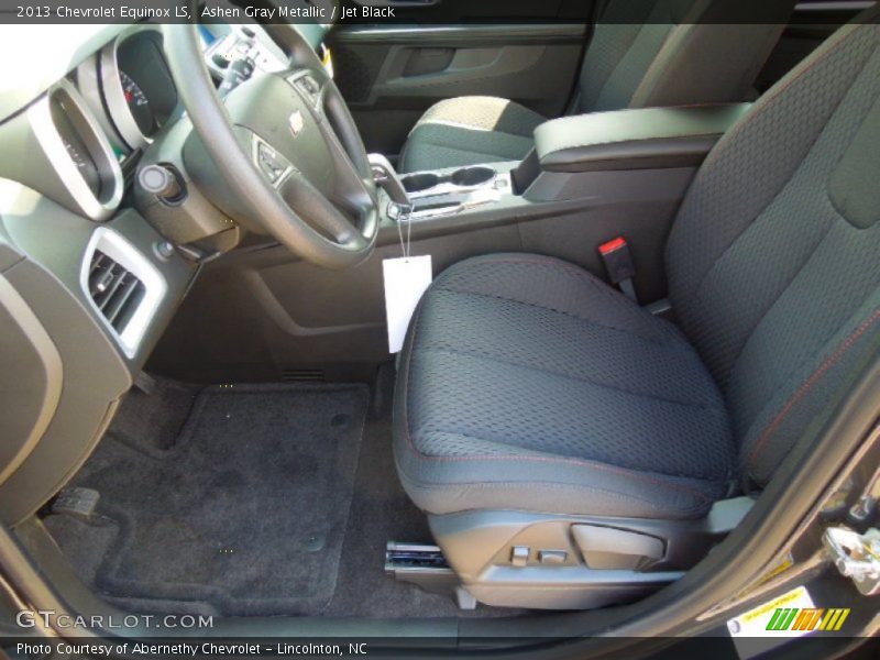 Ashen Gray Metallic / Jet Black 2013 Chevrolet Equinox LS