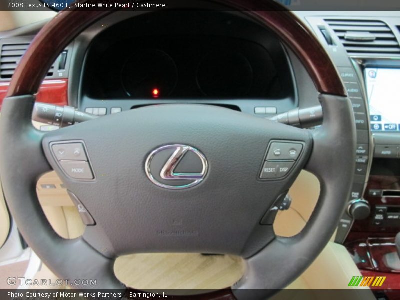 Starfire White Pearl / Cashmere 2008 Lexus LS 460 L