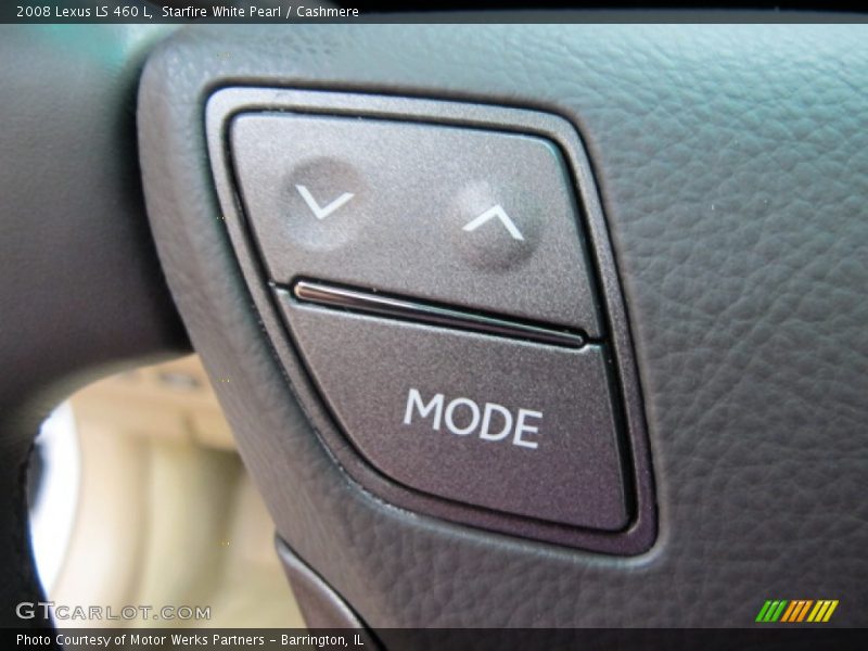Starfire White Pearl / Cashmere 2008 Lexus LS 460 L