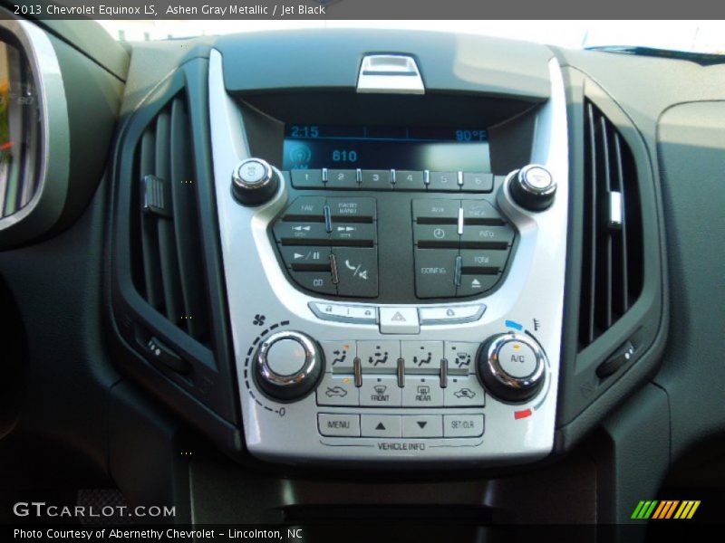 Ashen Gray Metallic / Jet Black 2013 Chevrolet Equinox LS