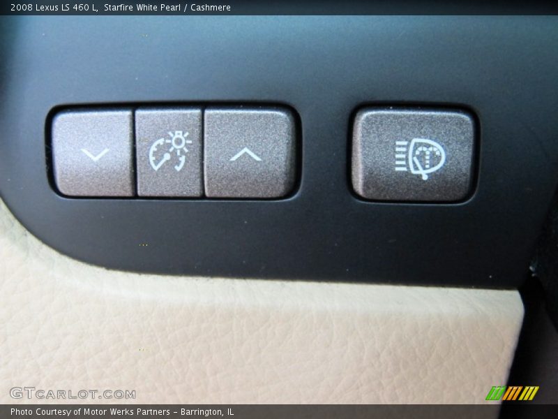 Starfire White Pearl / Cashmere 2008 Lexus LS 460 L
