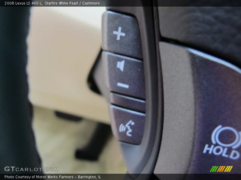 Starfire White Pearl / Cashmere 2008 Lexus LS 460 L