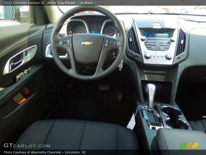Ashen Gray Metallic / Jet Black 2013 Chevrolet Equinox LS