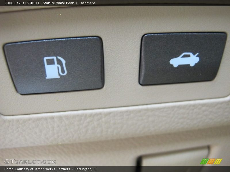 Starfire White Pearl / Cashmere 2008 Lexus LS 460 L