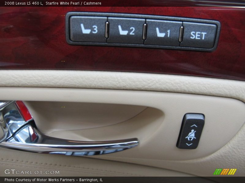 Starfire White Pearl / Cashmere 2008 Lexus LS 460 L