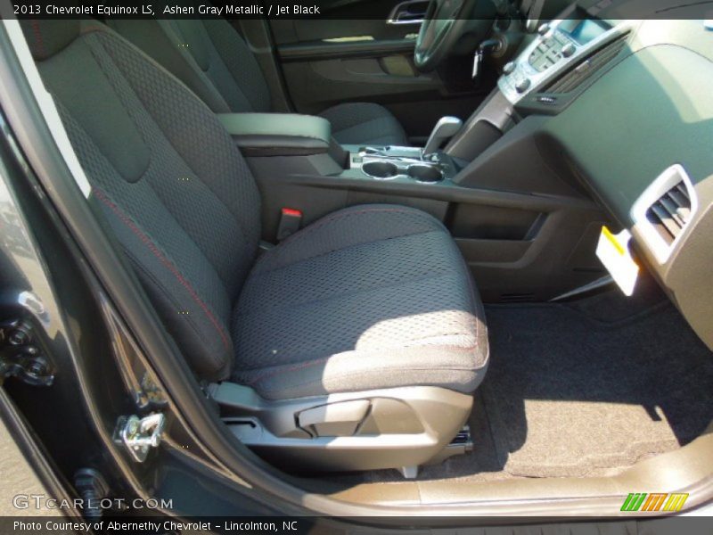 Ashen Gray Metallic / Jet Black 2013 Chevrolet Equinox LS