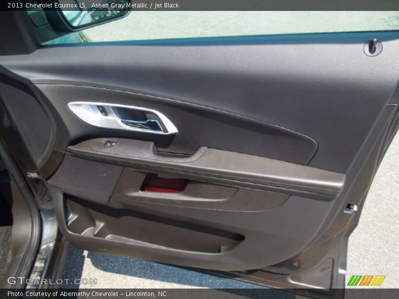 Ashen Gray Metallic / Jet Black 2013 Chevrolet Equinox LS