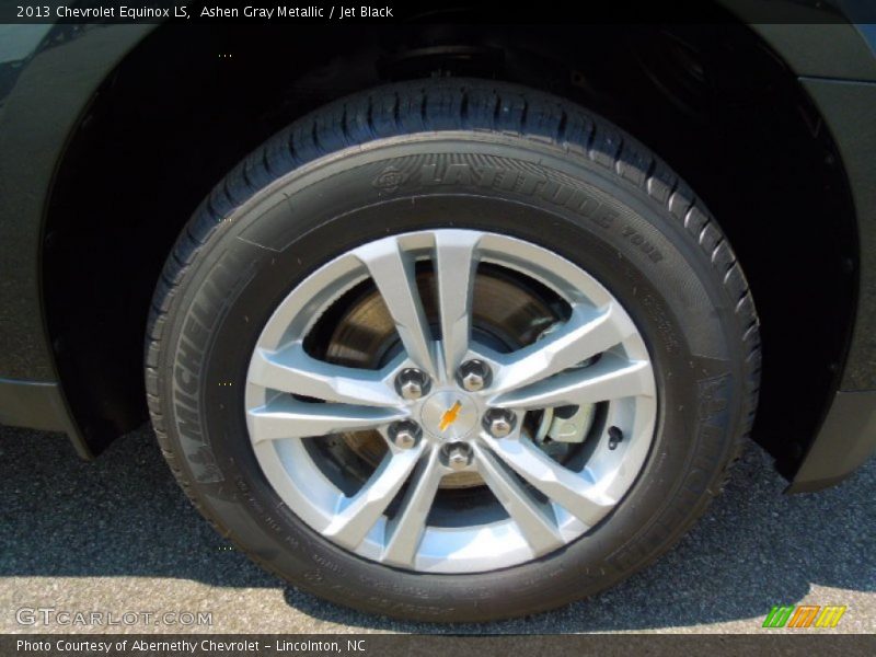 Ashen Gray Metallic / Jet Black 2013 Chevrolet Equinox LS