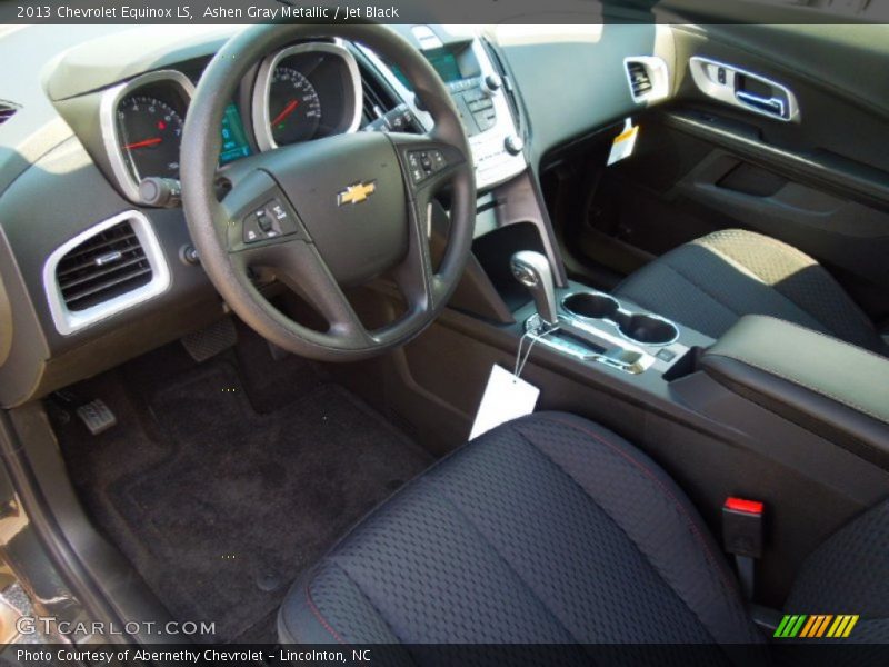 Jet Black Interior - 2013 Equinox LS 