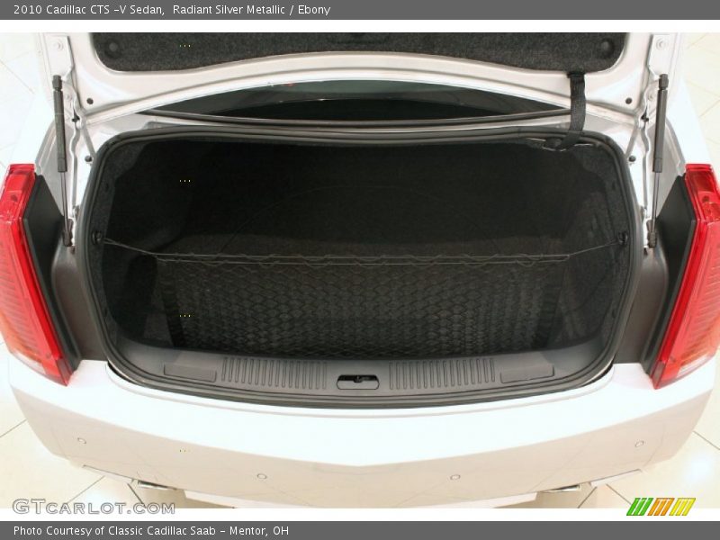  2010 CTS -V Sedan Trunk