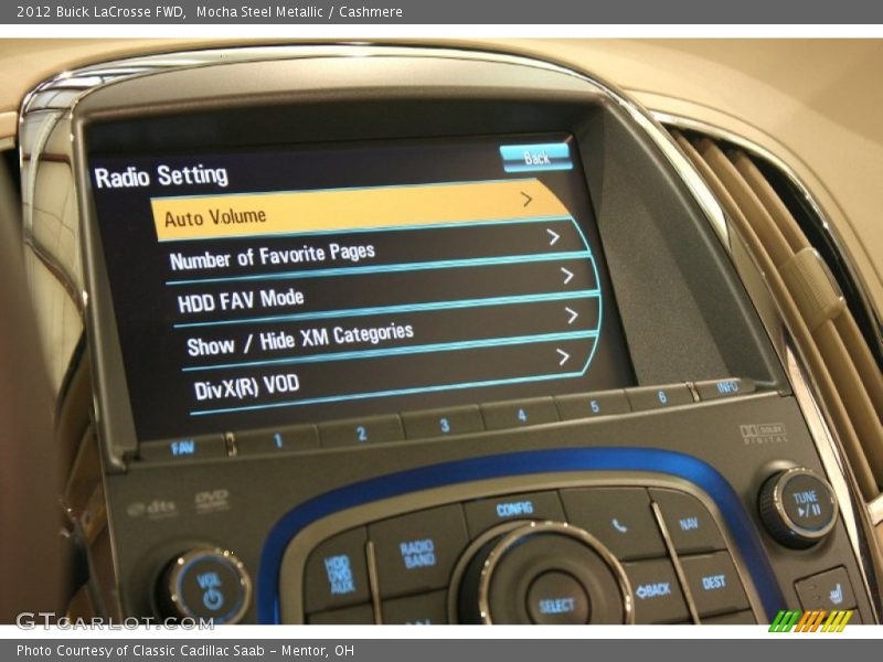 Mocha Steel Metallic / Cashmere 2012 Buick LaCrosse FWD