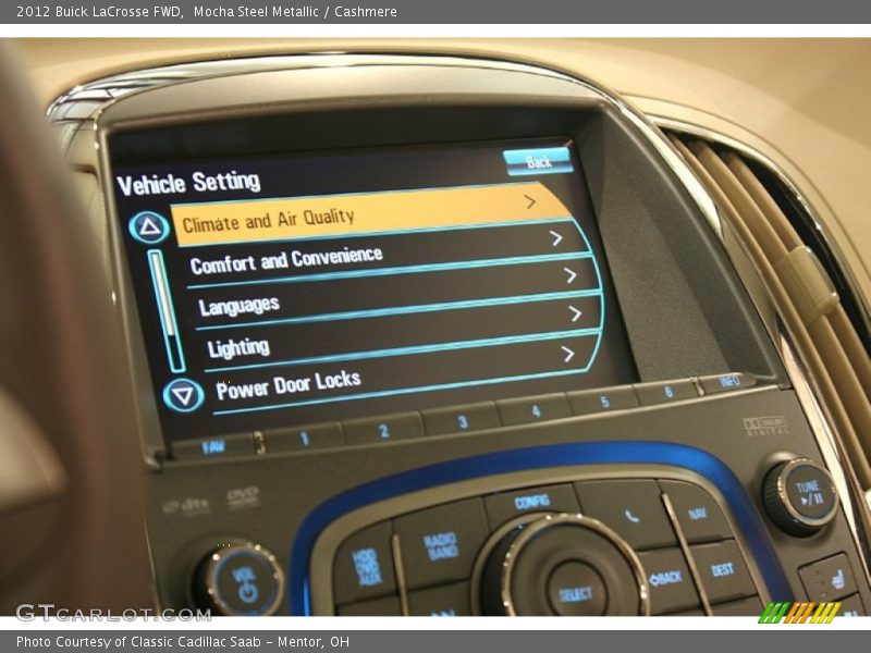 Mocha Steel Metallic / Cashmere 2012 Buick LaCrosse FWD