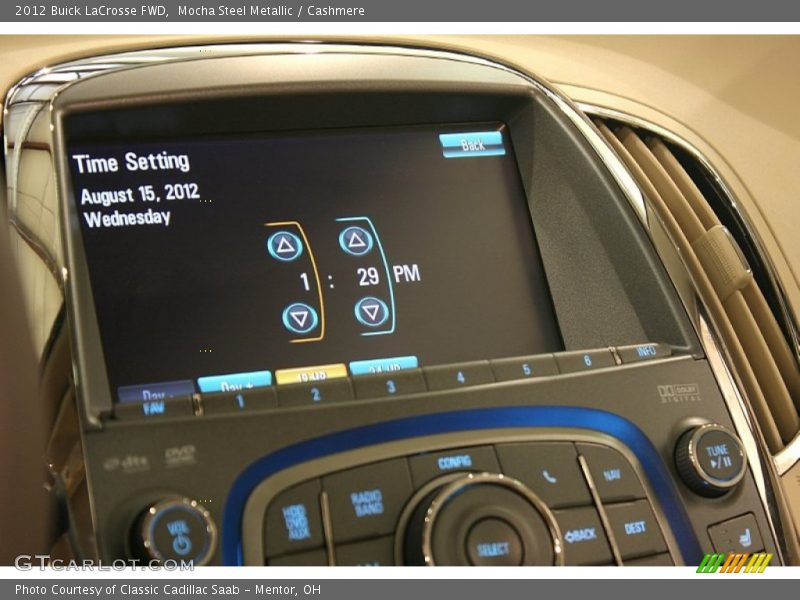 Mocha Steel Metallic / Cashmere 2012 Buick LaCrosse FWD