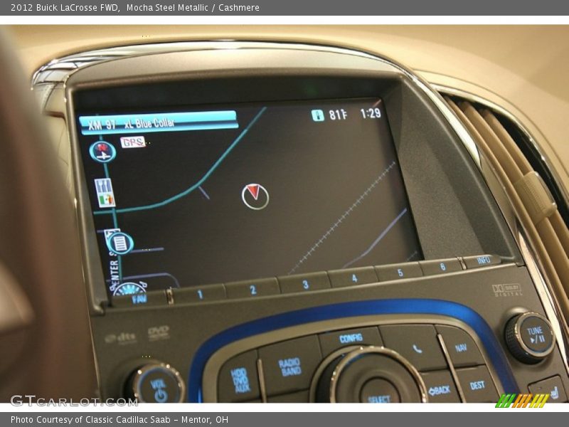 Mocha Steel Metallic / Cashmere 2012 Buick LaCrosse FWD