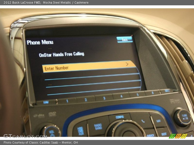 Mocha Steel Metallic / Cashmere 2012 Buick LaCrosse FWD