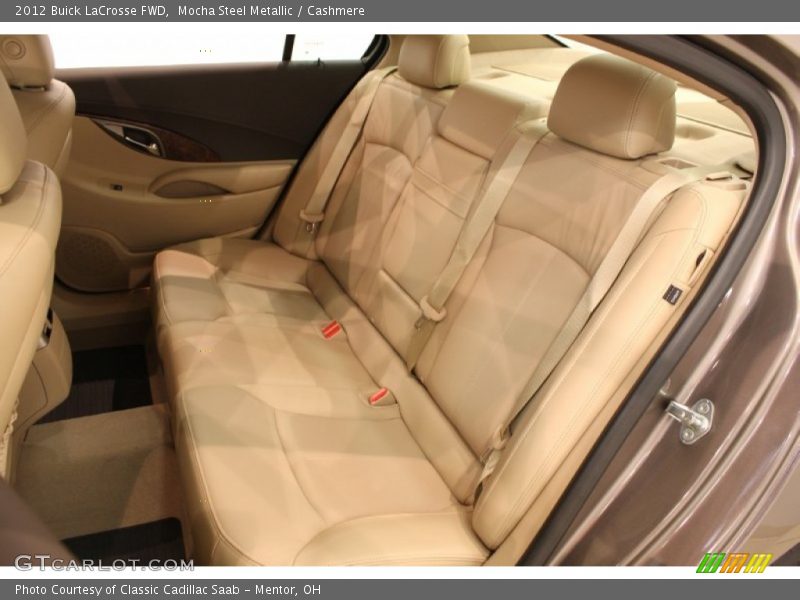 Rear Seat of 2012 LaCrosse FWD