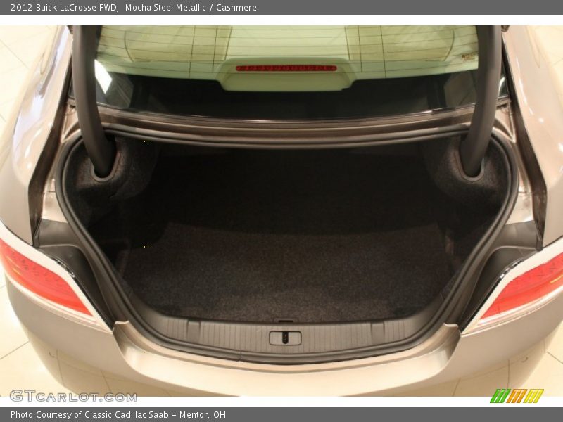  2012 LaCrosse FWD Trunk