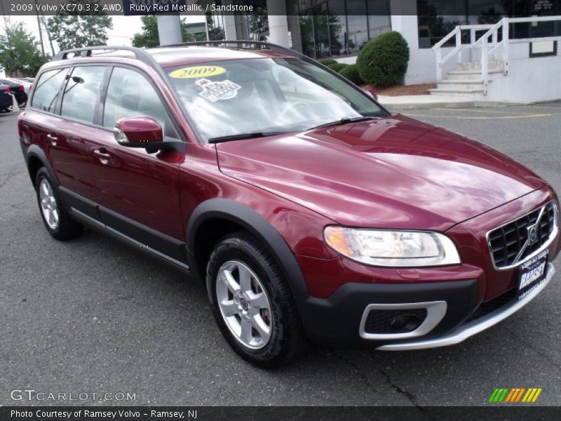 Ruby Red Metallic / Sandstone 2009 Volvo XC70 3.2 AWD