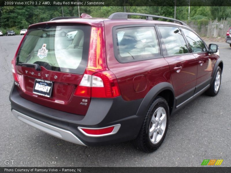 Ruby Red Metallic / Sandstone 2009 Volvo XC70 3.2 AWD