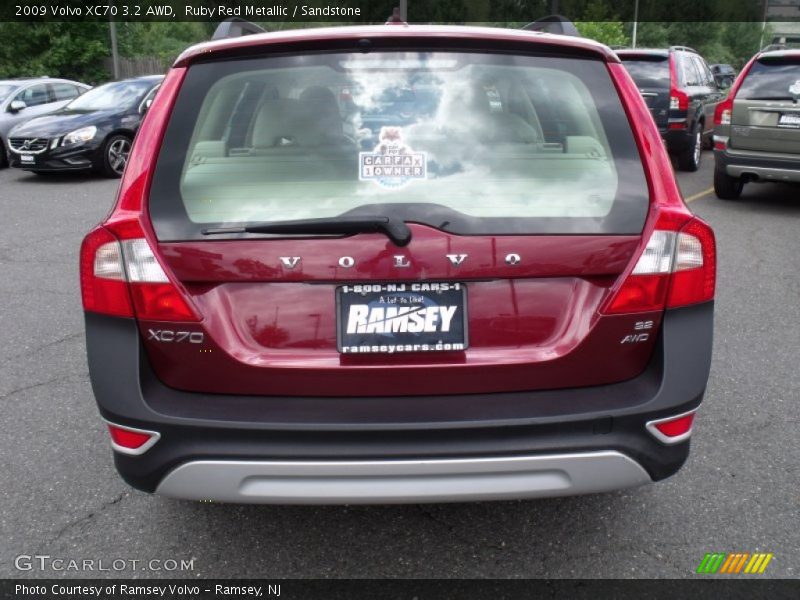 Ruby Red Metallic / Sandstone 2009 Volvo XC70 3.2 AWD