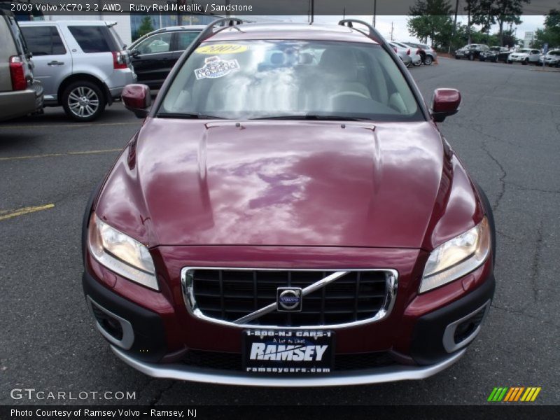 Ruby Red Metallic / Sandstone 2009 Volvo XC70 3.2 AWD
