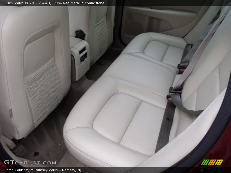 Rear Seat of 2009 XC70 3.2 AWD
