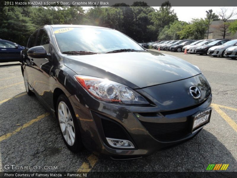 Graphite Mica / Black 2011 Mazda MAZDA3 s Sport 5 Door