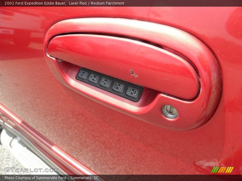 Laser Red / Medium Parchment 2001 Ford Expedition Eddie Bauer