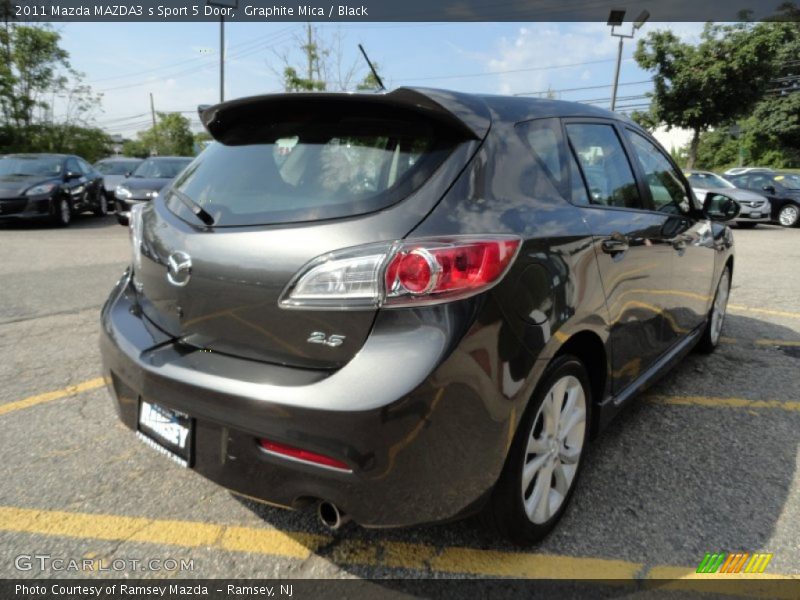 Graphite Mica / Black 2011 Mazda MAZDA3 s Sport 5 Door
