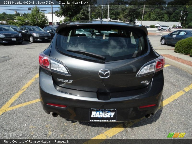Graphite Mica / Black 2011 Mazda MAZDA3 s Sport 5 Door