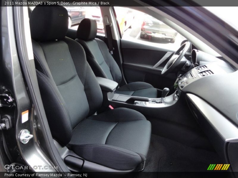 Front Seat of 2011 MAZDA3 s Sport 5 Door
