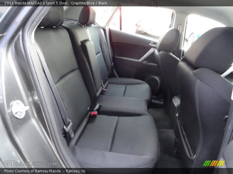 Rear Seat of 2011 MAZDA3 s Sport 5 Door