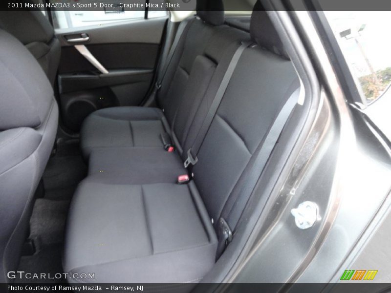Rear Seat of 2011 MAZDA3 s Sport 5 Door