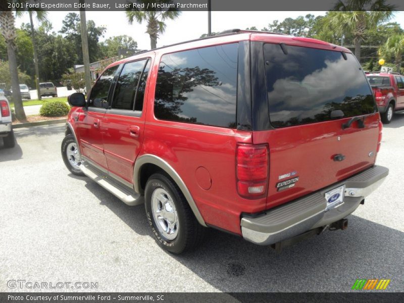 Laser Red / Medium Parchment 2001 Ford Expedition Eddie Bauer