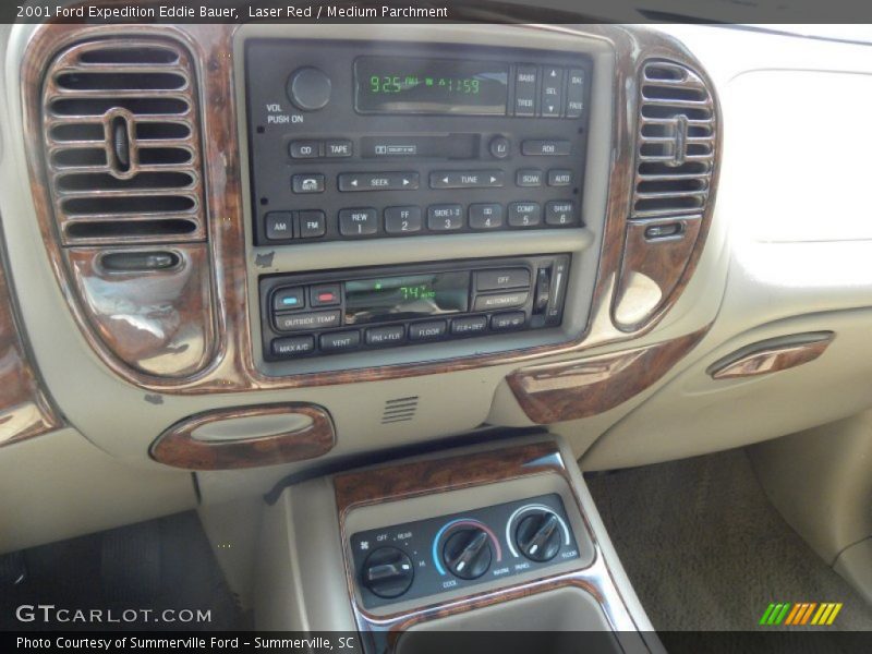 Controls of 2001 Expedition Eddie Bauer