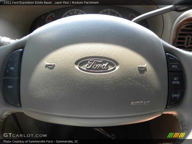 Laser Red / Medium Parchment 2001 Ford Expedition Eddie Bauer