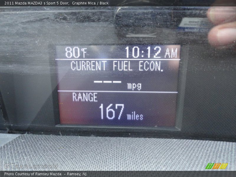 Graphite Mica / Black 2011 Mazda MAZDA3 s Sport 5 Door