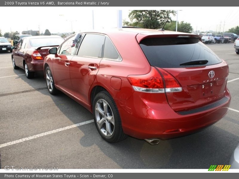 Barcelona Red Metallic / Ivory 2009 Toyota Venza V6 AWD
