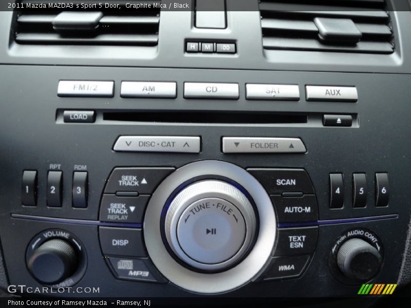 Audio System of 2011 MAZDA3 s Sport 5 Door