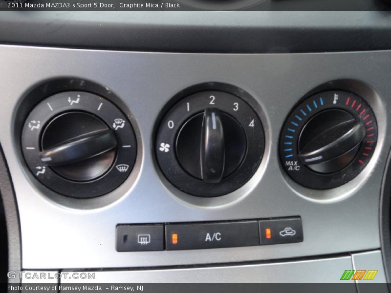 Controls of 2011 MAZDA3 s Sport 5 Door