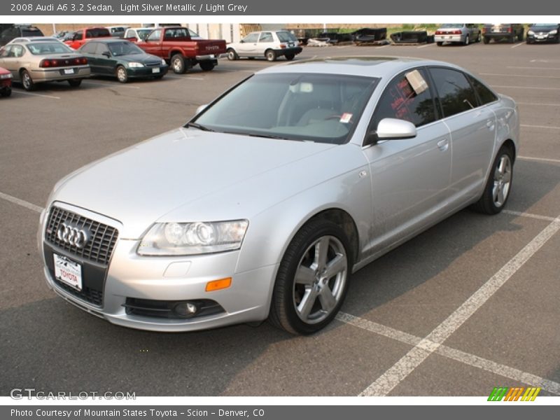 Light Silver Metallic / Light Grey 2008 Audi A6 3.2 Sedan