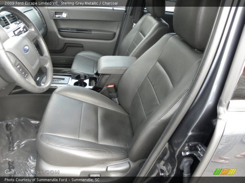 Sterling Grey Metallic / Charcoal 2009 Ford Escape Limited V6