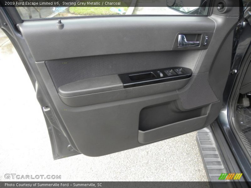 Sterling Grey Metallic / Charcoal 2009 Ford Escape Limited V6