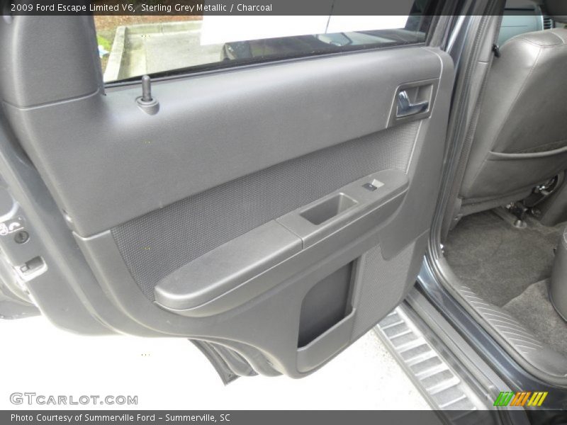 Sterling Grey Metallic / Charcoal 2009 Ford Escape Limited V6