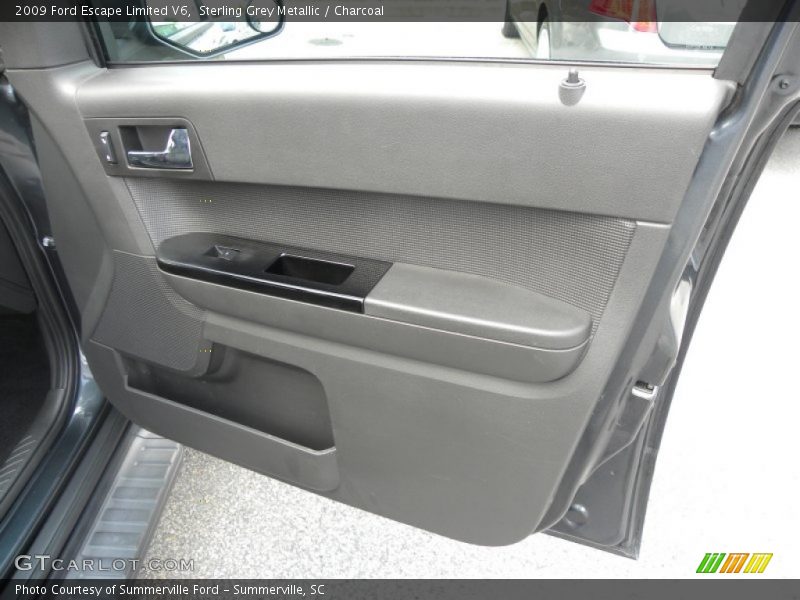 Sterling Grey Metallic / Charcoal 2009 Ford Escape Limited V6