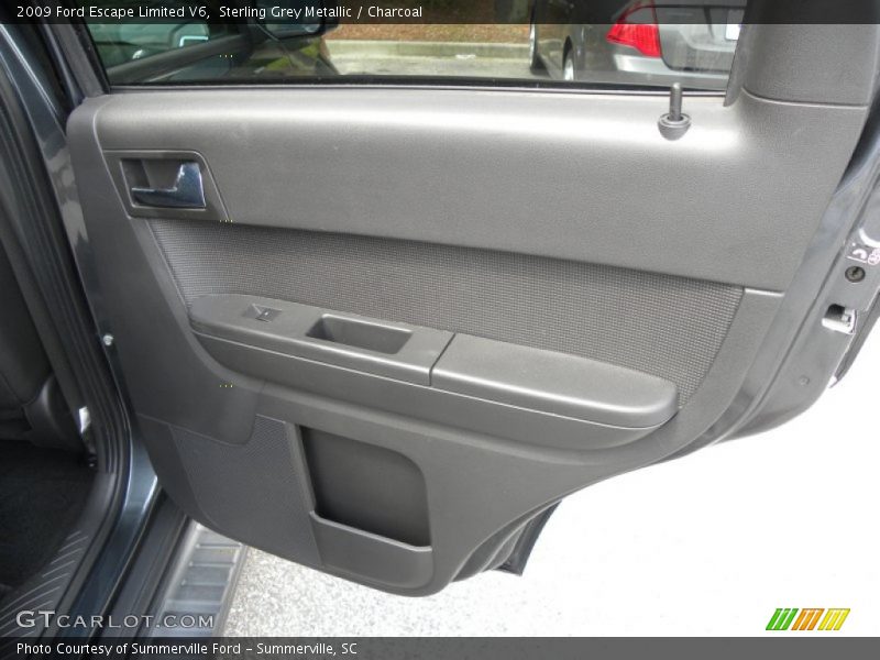 Sterling Grey Metallic / Charcoal 2009 Ford Escape Limited V6